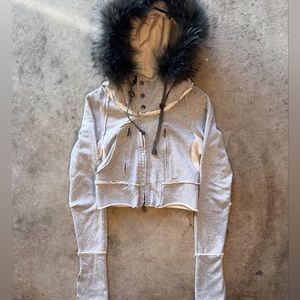 Fur parka L.G.B
